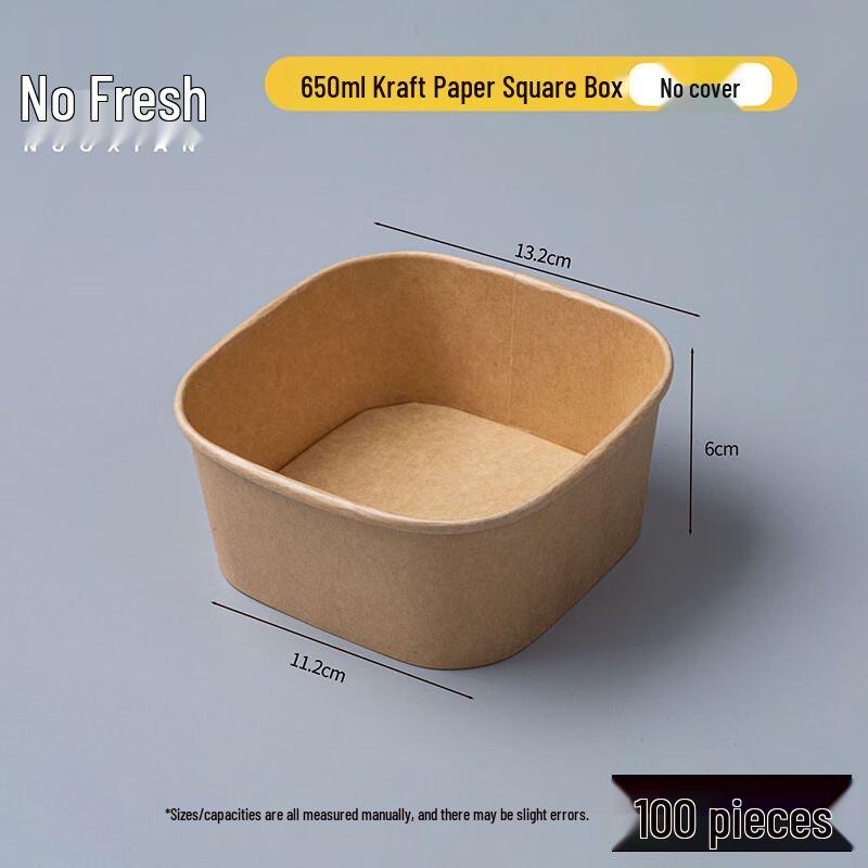 Food Grade Disposable Wheat Straw Meal Boxes 650ml