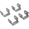4Pcs Shock Swing Arm Weld On Mounting Bracket Kit Steel Alloy Secure Fixation Weld On Shock Mounts Bracket for ATV Dirt Bike UTV Go Kart