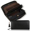Lilbs Long Wallet with Automatic Coin and Receipt Genuine 18 Card Coin Large RFID Passbook Round Li5 Women's Coin-Through, Sorting, Leather, Holders,