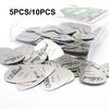 Metal Guitar Picks 5Pcs/10Pcs Durable Professional Bass Ukelele Guitar Picks Electric Guitarra Accesorios