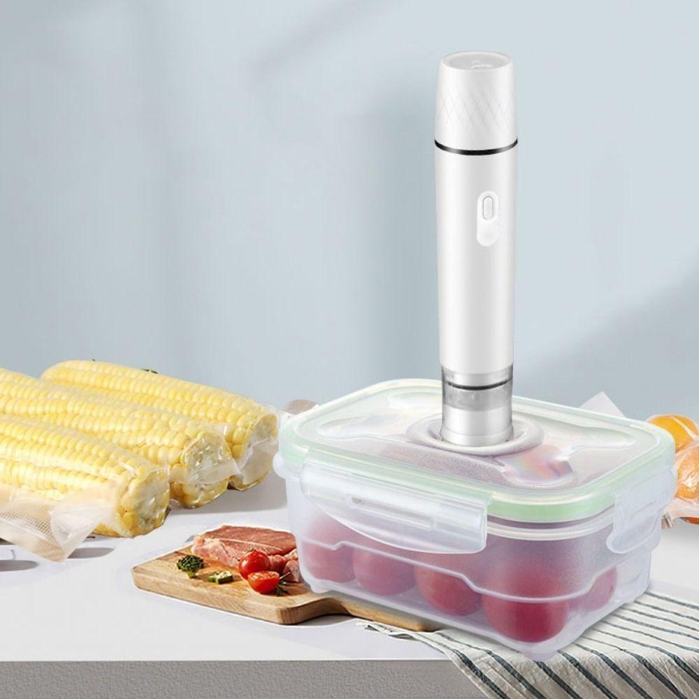 Mini Automatic Vacuum Sealer Handheld Electric Vacuum Sealer Portable Vacuum Sealing Stick  Travel