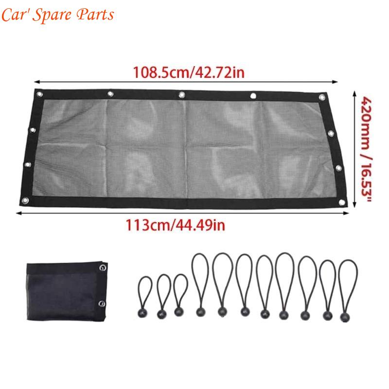 Y4UA Ventilated Windshield Shade Window Net Rear Window Mesh Net Sun Protections Net
