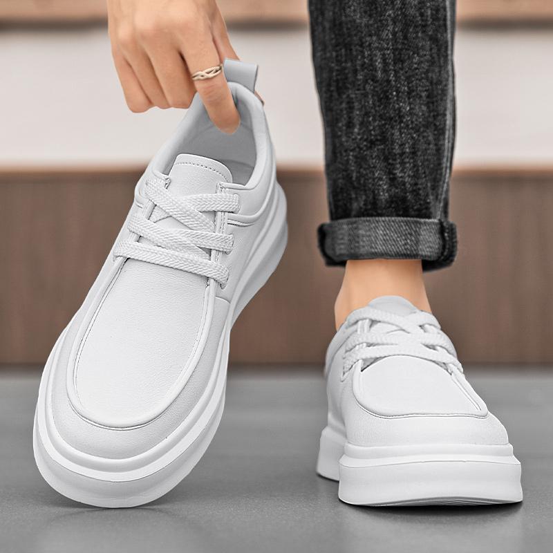 Leisure Business Men's Shoes Minimalist Designer Style Wedding Party Outdoor Activities Men's Hot Selling Black and White Shoes