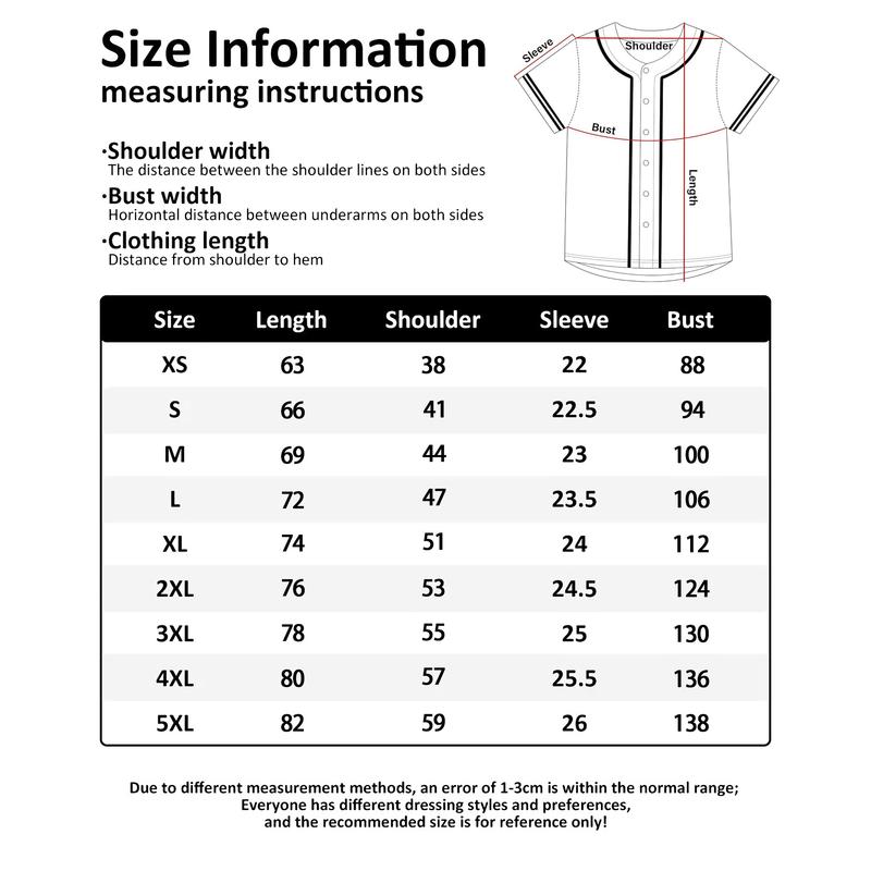 Individuelles geteiltes Baseballtrikot Personalisierter Teamname Nummer Herren Damen Jugend Softball Knopfleiste Uniform Atmungsaktive Geschenk-T-Shirts