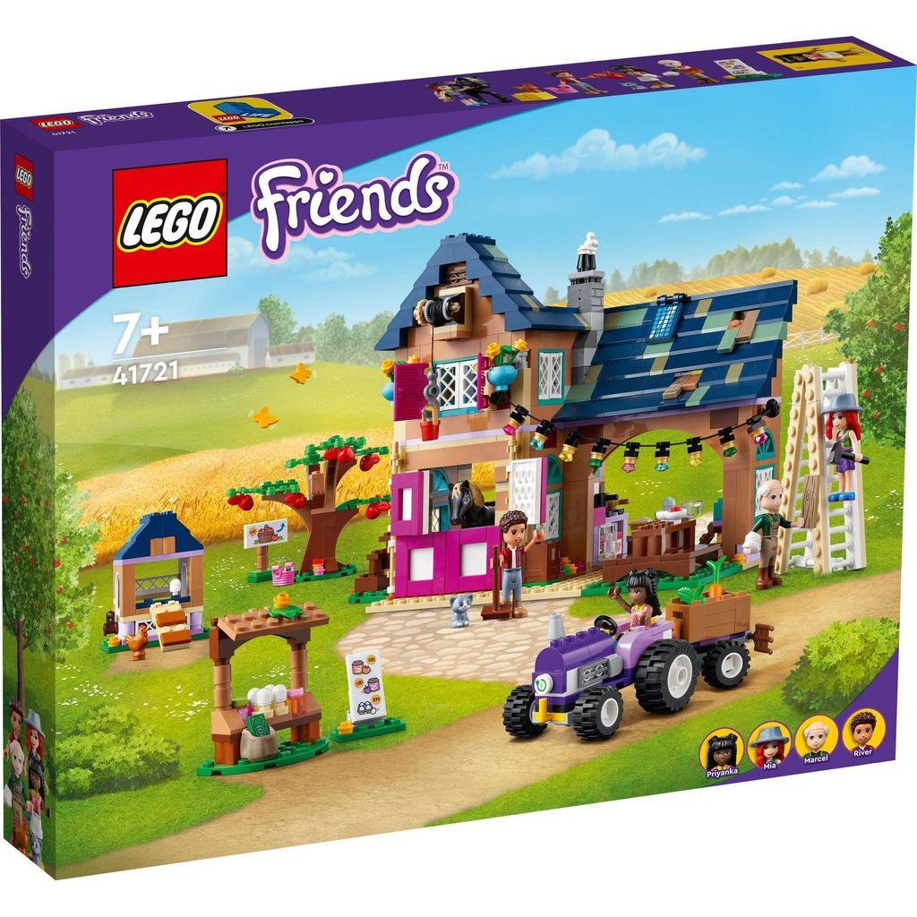 LEGO Friends Organic Farm 41721 - Spielzeugbaustein, Geschenk, Puppe, Rollenspiel, Mädchen, ab 7 Jahren
