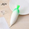 Anti-Anxiety Carrot Toy Simulated Stress Ball White Radish Squeeze Soft Stretchy Vegetable Fidget Sensory Easter Basket Stuffers Decompression
