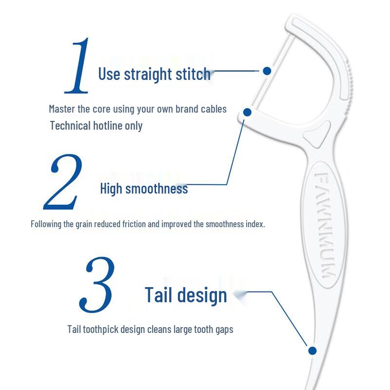 FAWNMUM Dental Floss Picks Family Pack
