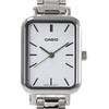 CASIO Casio Standard Cheap Casio Watch for Women, Brass Metal, Silver/White, LTP-V009D-7E [Parallel Import]