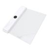 Luz de Leitura Plana LED 3W 3 Temperaturas de Cor Dimerizável Contínuo Painel Transparente Luminária de Placa com Temporizador para Leitura Noturna