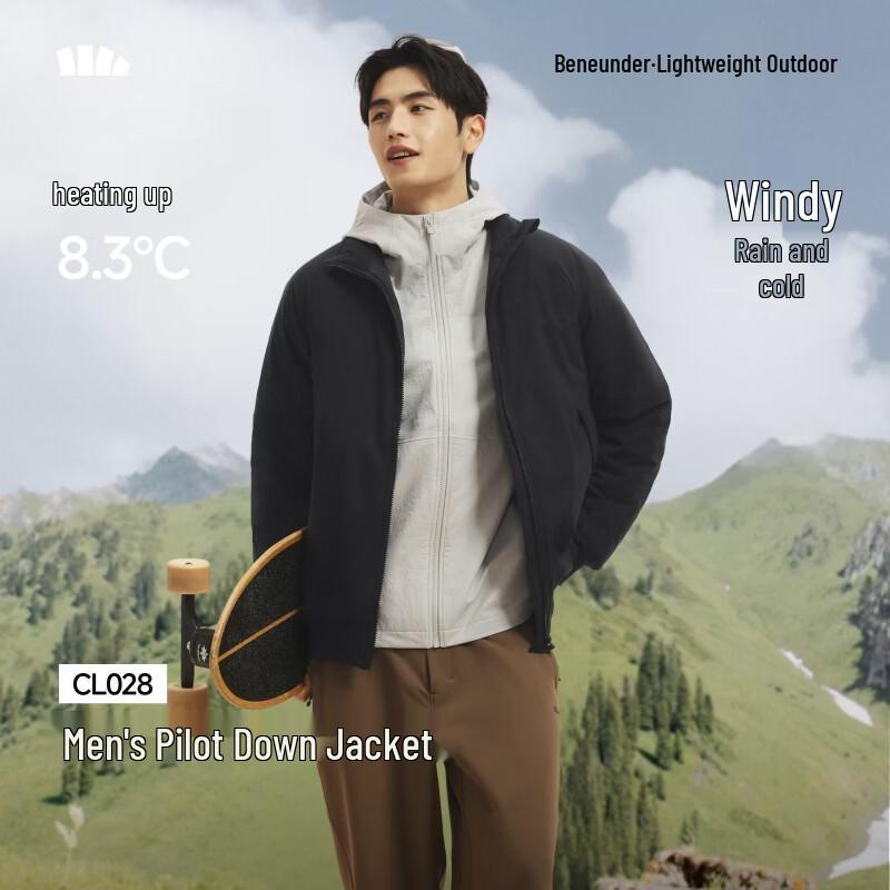 Beneunder Men s Thermal Fleece Jacket CL028 XXXL