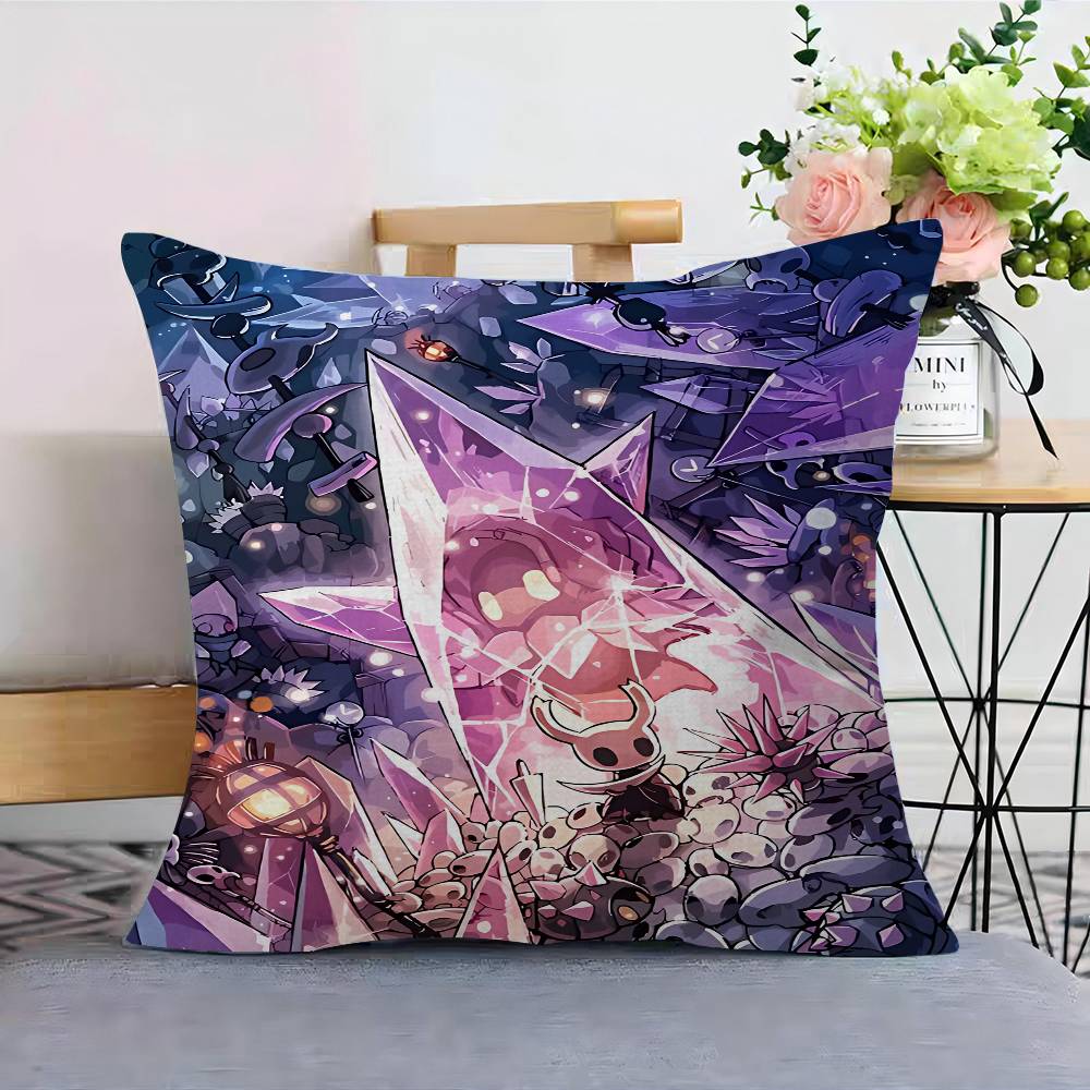 Game Hollow Knight Cushion Cover Pillow Cover Decor Pillowcase Printed Cushion Case For Couch