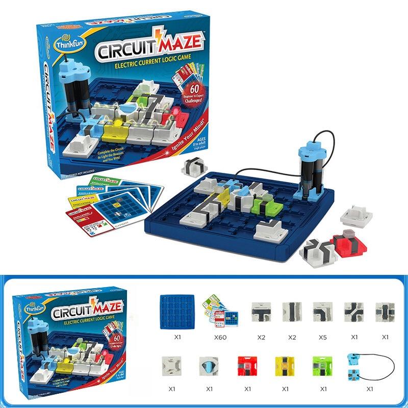 Thinkfun Laser Gravity Table Game Advanced Circuit Maze Puzzle Toy