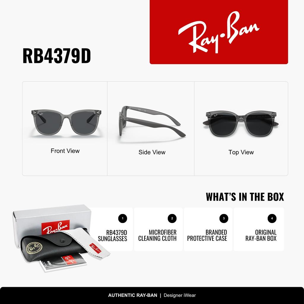sunglasses RB4379D Asian Fit Ray-Ban