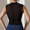 Europäischer und amerikanischer Stil Spitze Nähte Fischgrätenweste Heißer Stil Bluse Taille Fischgräten Oberbekleidung Sling Wickelbrust Weste