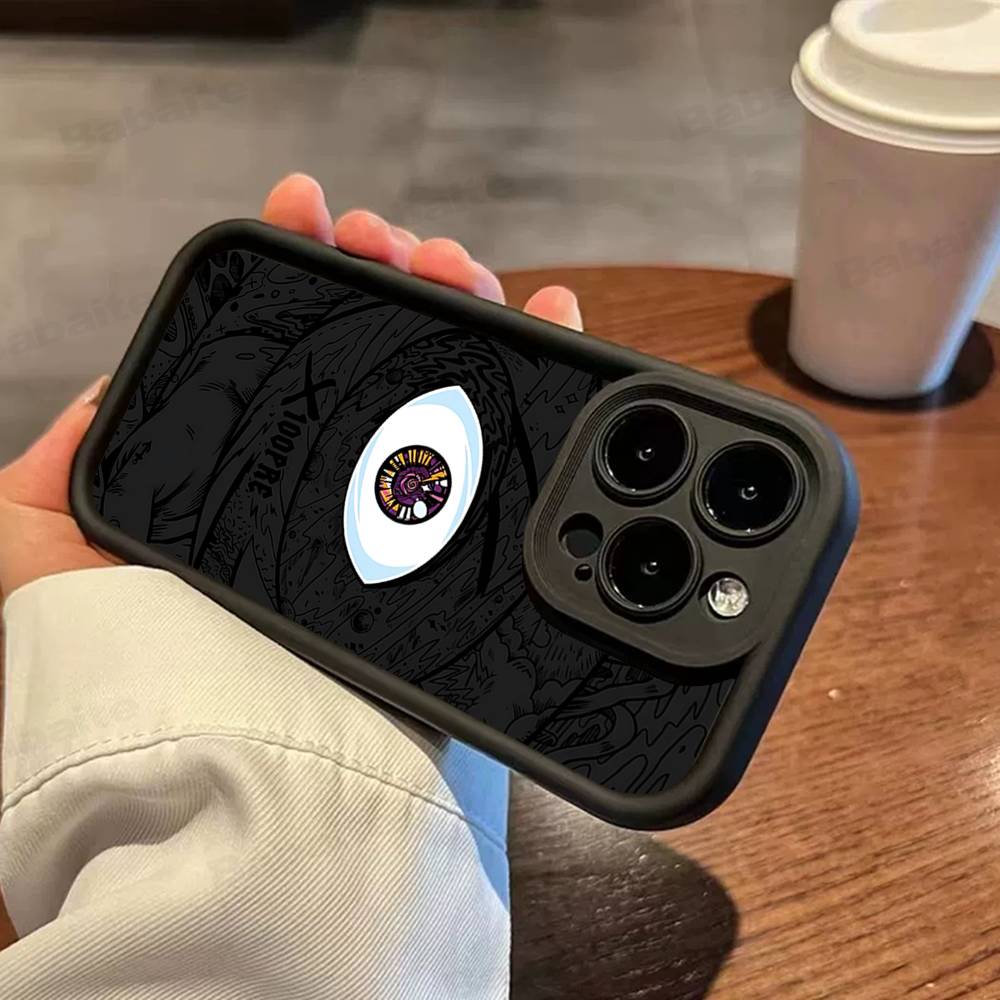 

B-Bad Bunny Art Phone Case For IPhone 17 16 15 14 13 12 11 Pro Max Plus Silicone Shockproof Case iPhone 11 pro