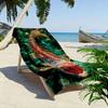 Colorful Koi Fish Design A must-have beach towel for beach travel