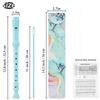 Jasenna Soprano Recorder, 8-Hole C Key, for Elementary School Students and Beginners, Includes Cleaning Stick, Fingering Chart, and Leather Storage Ba