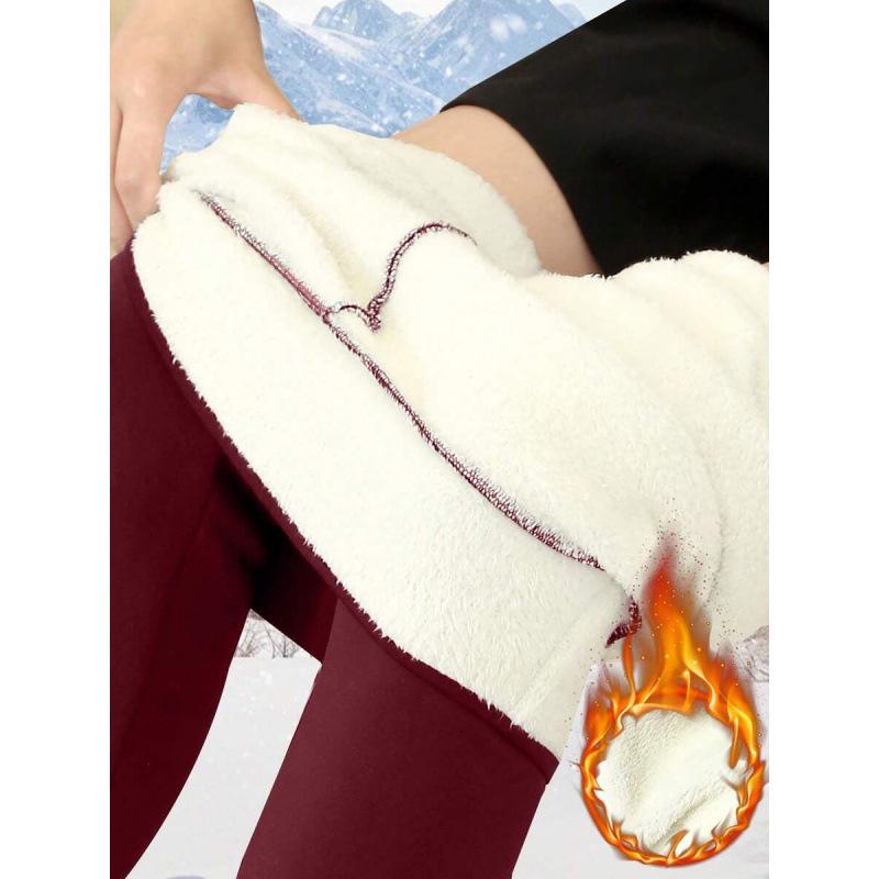 

Plus Velvet Hip Lift Shark Fleece Pants L бордовый