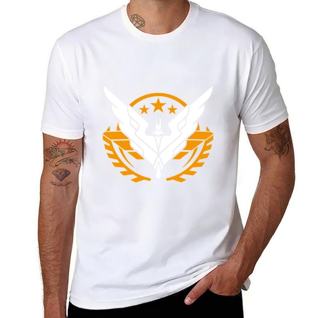 Elite Dangerous  Triplo Elite  T-shirt ad Alta Risoluzione Outfit Base Quotidiano Maglietta a Maniche Corte