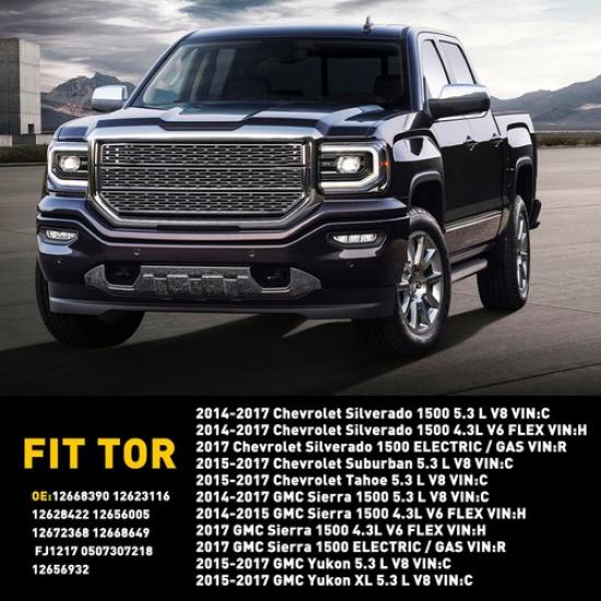 Set Of 8 Injectors Fuel For 2014-17 Chevrolet Silverado GMC Sierra 1500 5.3L V8