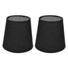2PCS Lightweight Lamp Cover Clip On Design Chandelier Lamp Shades Small Lamp Shades  Indoor Lamp