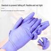Women's Durable Nitrile Dishwashing Gloves - Waterproof, Reusable, Extended for Household Cleaning.