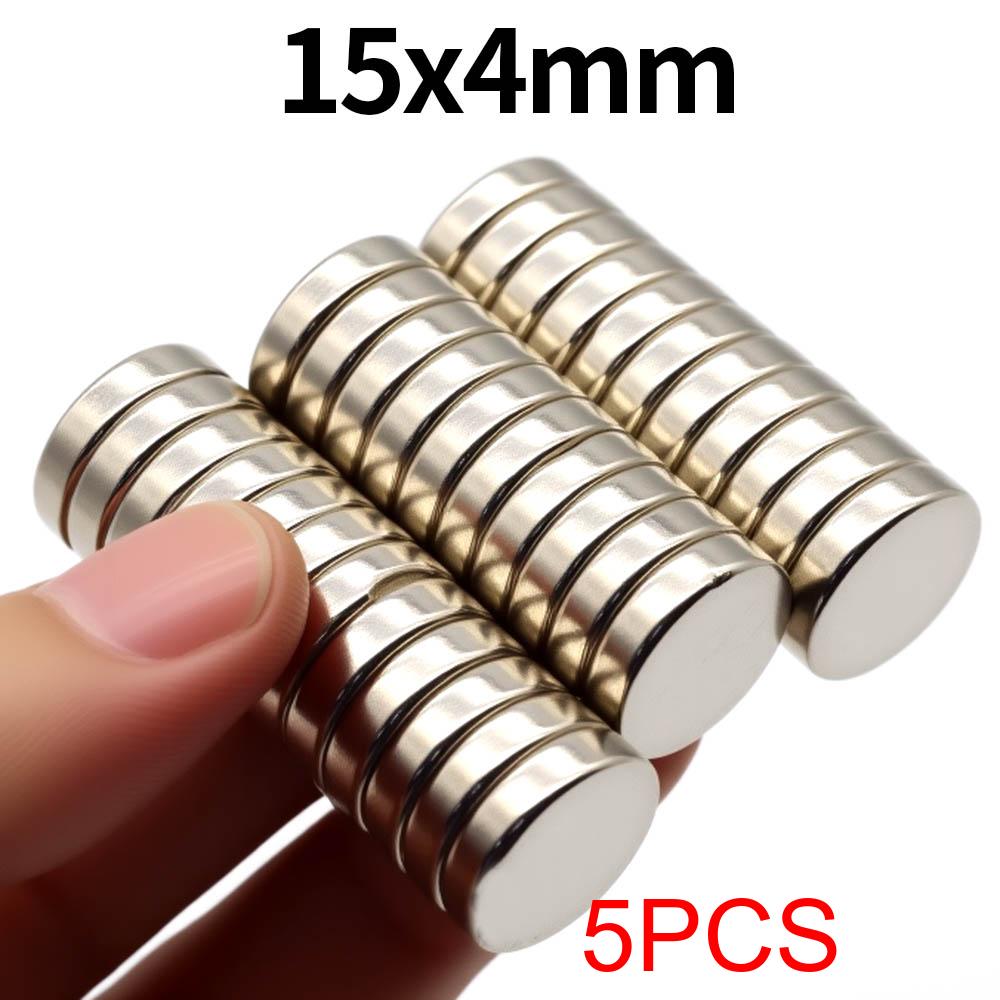 

15x4mm Super Strong Neodymium Magnet N35 NdfeB Permanent Magnetic imanes Round Powerful Magnets Refrigerator Magnet