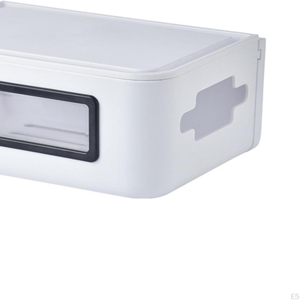 Storage Box Dustproof Cord Organizer Accessories Cover Wall Hanging for Computer Wires Living Room