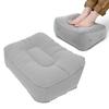 Inflatable Foot Rest for Air Travel Multifunctional PVC Flocking Portable Leg Rest Pillow