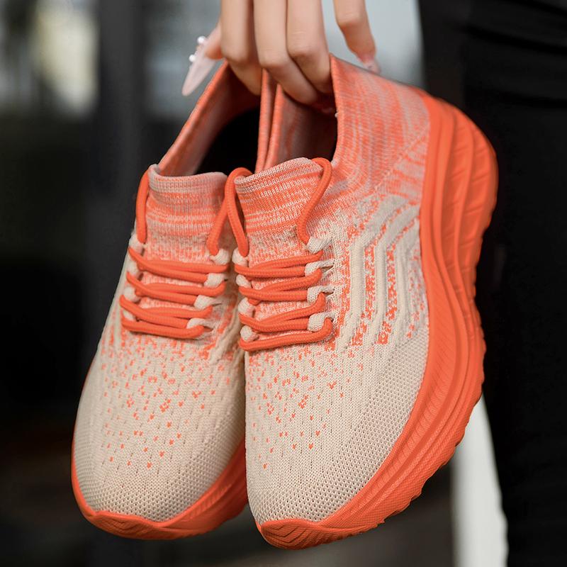 Fashion High Quality Color Men's Casual Sneakers Breathable Platform Women Trainers Sports Running Shoes Man Mesh Summer Sneakers Basket