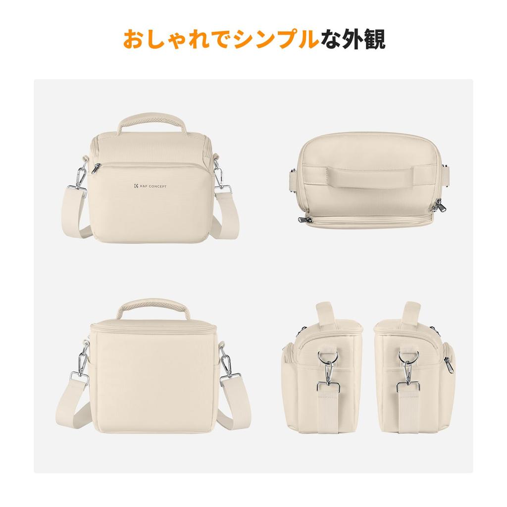 Concept Camera Shoulder Stylish Camera Shoulder DSLR Camera with Camera Camera Item Storage Photography Compact K&F Bag, Bag, Bag, Bag, 5L, Dividers,
