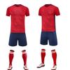 Unisex Football Uniform Set for Adults-Summer Quick Dry Team Sports Jersey with Elastic Waist and Short Sleeves