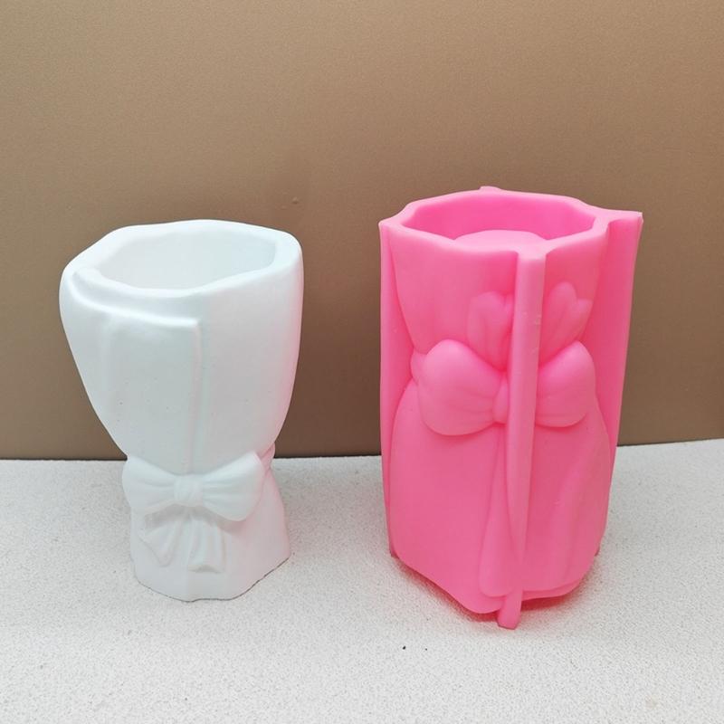 Silicone Vase Molds Epoxy Resin Silicone Molds Flower Vase Silicone Molds for Making Candle Flower Vase Home Decoration