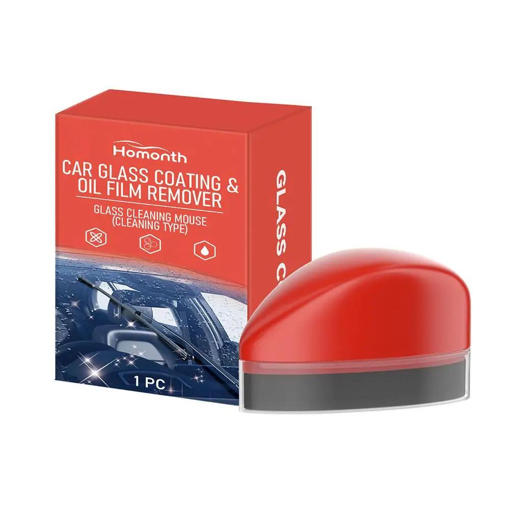 

Мышь для чистки автомобильных стекол, мощный очиститель лобового стекла, удаляет пятна, удаляет масло, очищающая пленка для автомобильных аксессуаров R1h8 красный