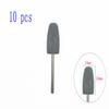 6pcs/10pcs Silicone Rubber Dental Polishing Polisher Grinders Nail Drill Bits for Electric Manicure 2.35mm Shank