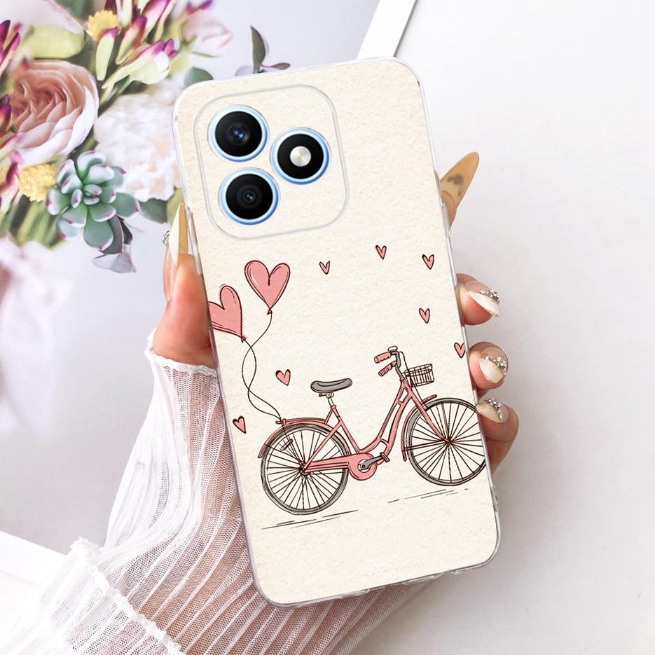 For Honor X8d 4G Case Cool Fashion Painted Cover 6.77'' Soft Silicone Phone Case For Honor X8d X 8d HonorX8d 4G Back Cover Coque
