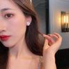 Trendy s925 Sterling Silver Rhodium-Plated Square Stud Earrings for Women - Versatile Luxury Design
