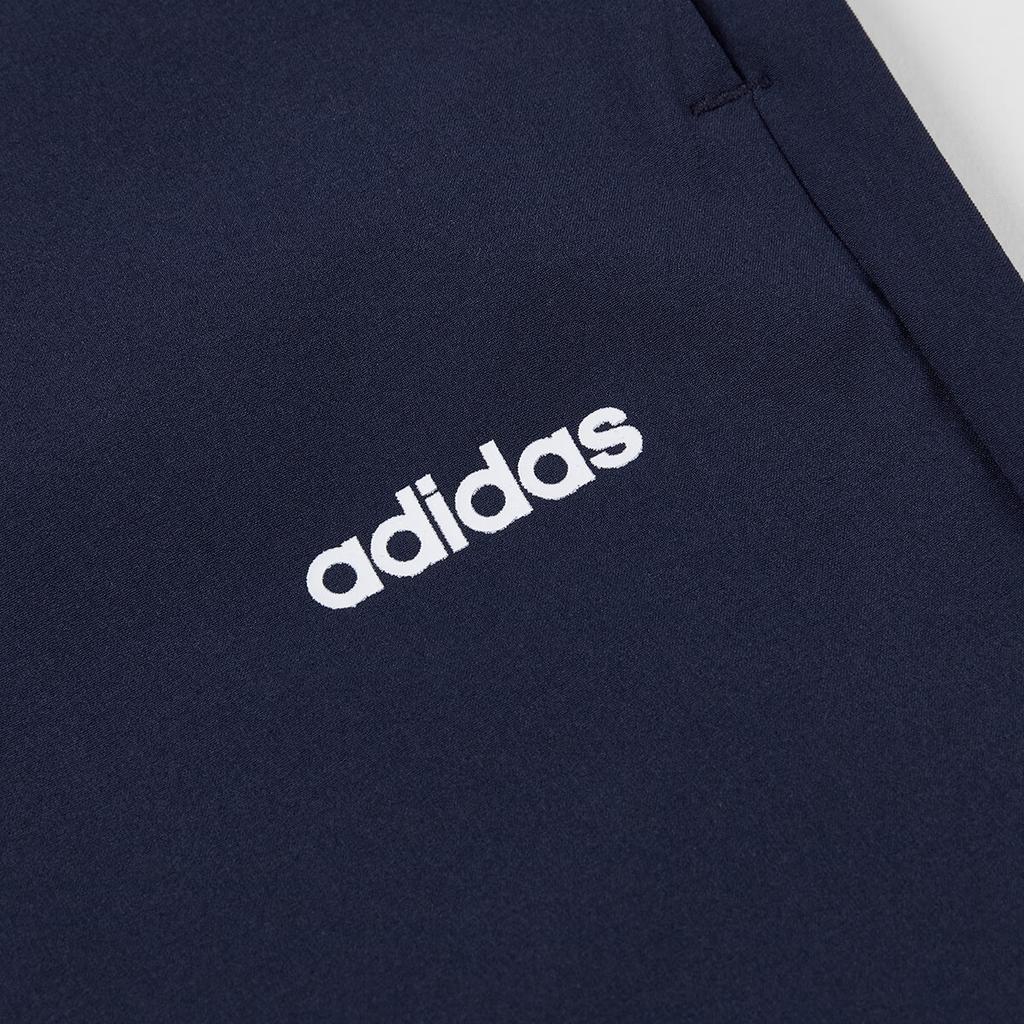 Adidas Loose Fit Lace-Up Casual Pants Women Bottoms Navy-Blue JJ0892