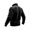 Men's Colorblock Half Zip Stand Collar Sweatshirt Men's Sports Large Size Casual Stand Collar Sweatshirt