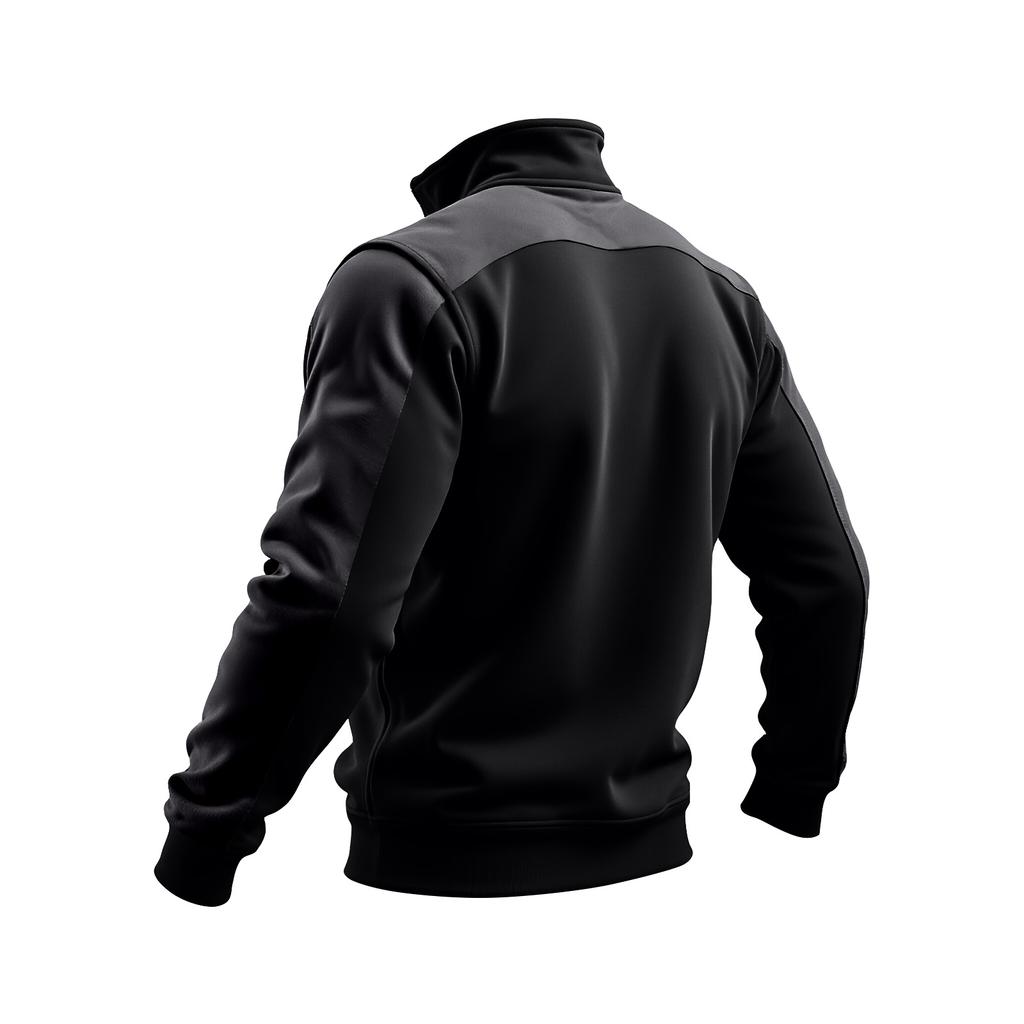 Men's Colorblock Half Zip Stand Collar Sweatshirt Men's Sports Large Size Casual Stand Collar Sweatshirt