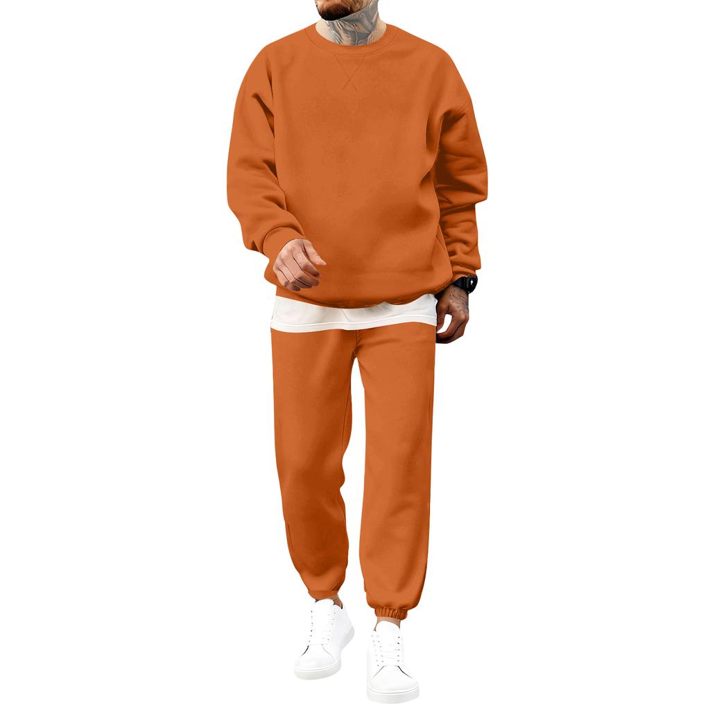 Men's Sweatshirts Sweatshirts And Jogging Pants Track Pants Fleece Tracksuit Sets