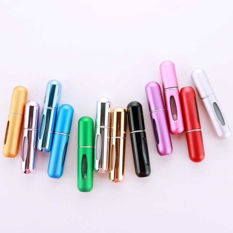 5ml Bottom-Fill Perfume Spray Bottle with Plastic Inner Tank for Cosmetic Toner Dispenser