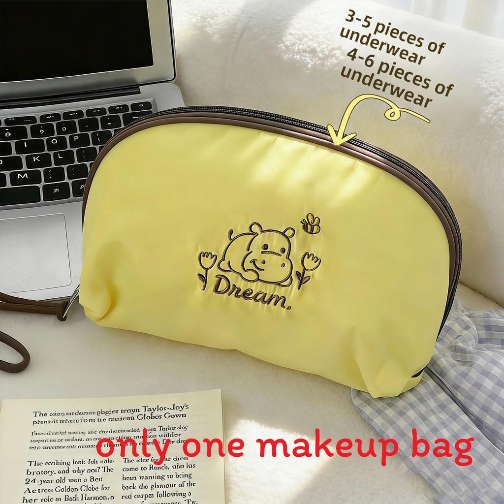 Travel Organizer Bag With Large Capacity For Clothing And Toiletries Made Of Polyester Perfect For Home And Trip Use