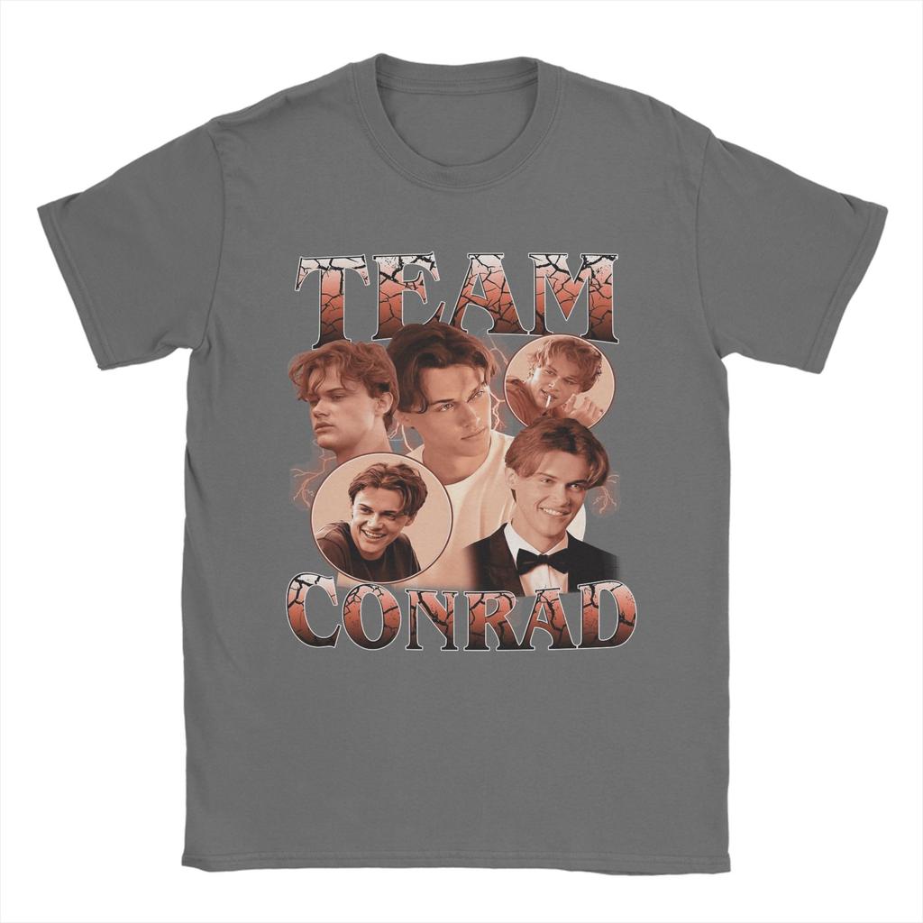 Novelty Team Conrad Fisher Retro Bootleg T-Shirt Men Round Neck Cotton T Shirts  Short Sleeve Tees Birthday Gift Tops