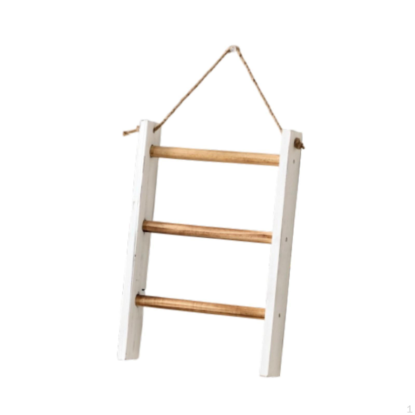 

Rustic 3-Tier Wooden Towel Rack for Farmhouse Or Hotel Bathroom Brown