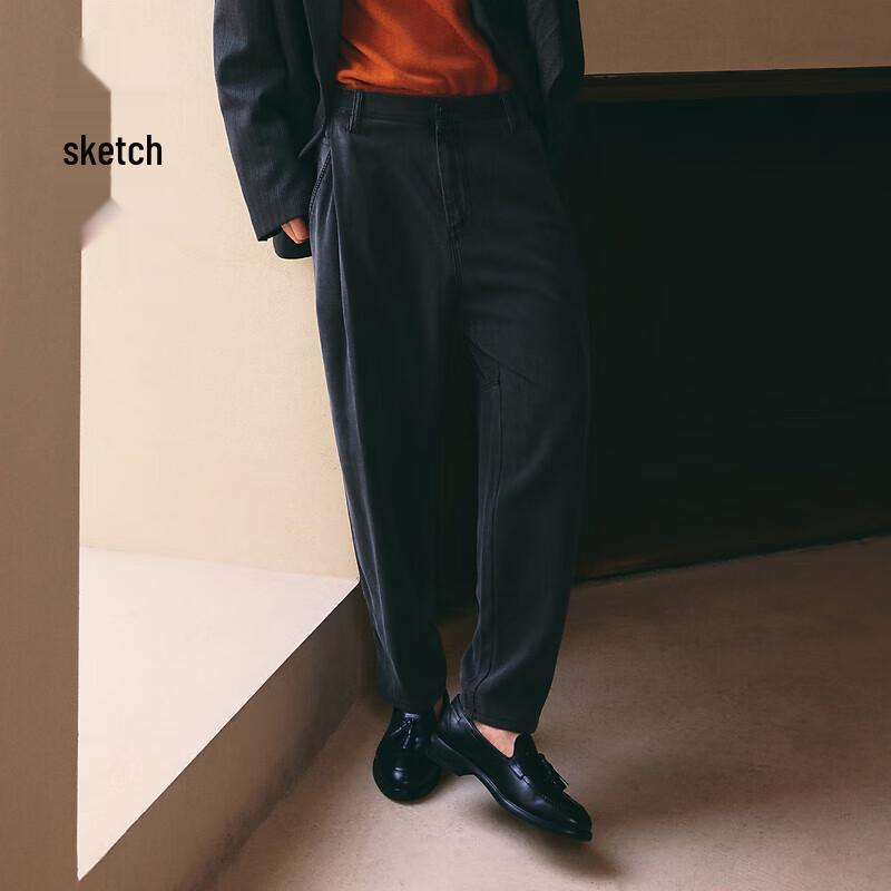 

Sketch Men s 2023 Autumn Washed Tapered Denim Jeans S