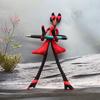 Neu Heiß Hazbin Hotel Plüschtiere Alastor Vox Vaggie Niffty Weich Gestopft Anime Figur Puppe Niedlich Sammlerstück Lustiges Design Spielzeug Fans Geschenk