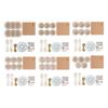 Wood Slices DIY Crafts Kit for Xmas Decor Ornaments DIY Macrame Wall Hanging