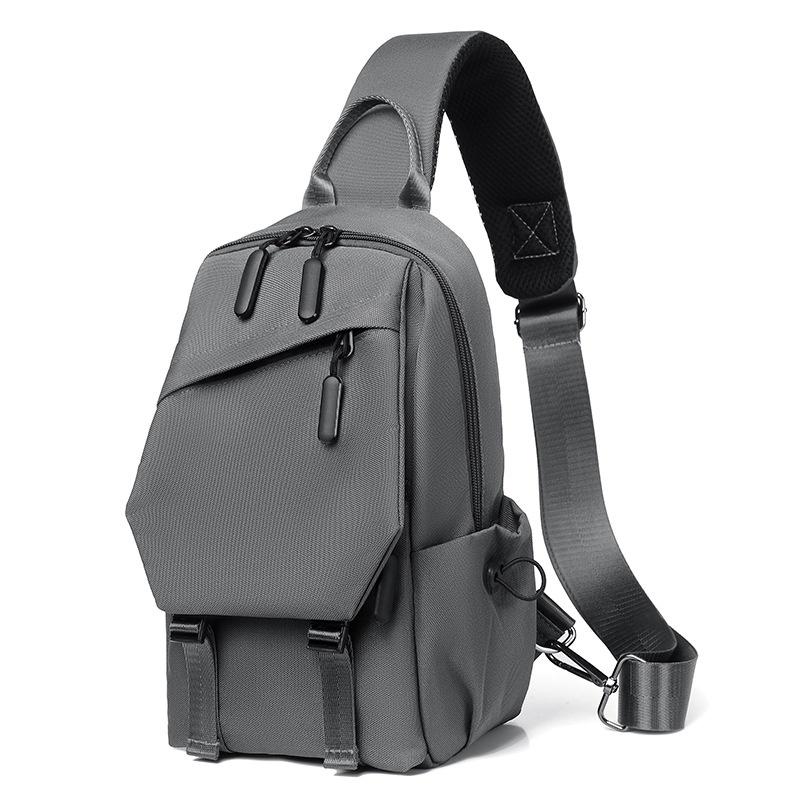 New Fashion Men s Chest Bag Durable And Water-resistant Wholesale Cross-border Casual Shoulder Bag