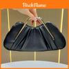 Handtasche für Damen mit Falten-Design, PU-Material, für Abend- und Tagesgebrauch